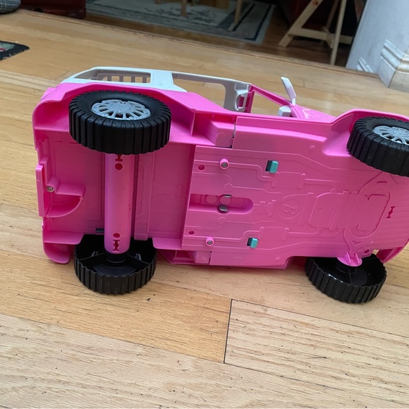 Barbie Doll Jeep Toy Car Pink Mattel. USED! - Picture 7 of 9